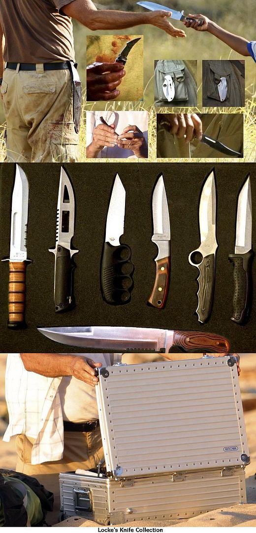 Behold, John Locke's Knives from Lost!